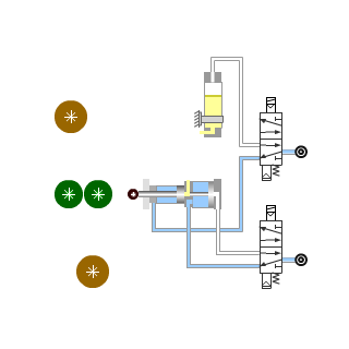 Repetitive action of high thrust operation of Pneumatic Power Cylinder 1